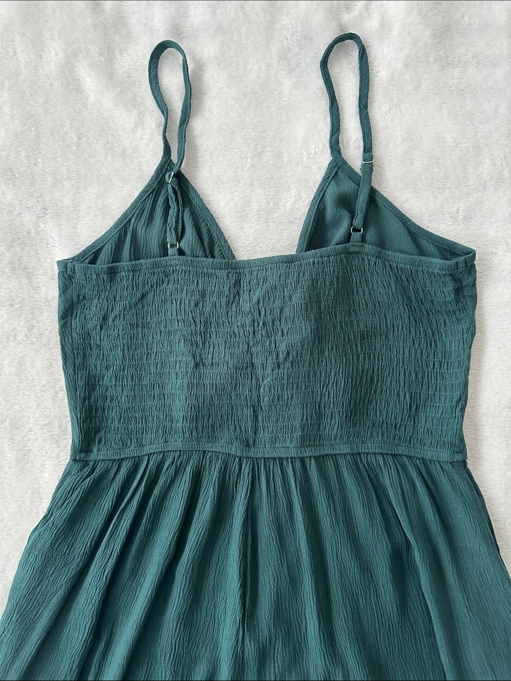 Cupshe Tie Front Cami Wide Leg Jumpsuit Size M NWT - Picture 11 of 14
